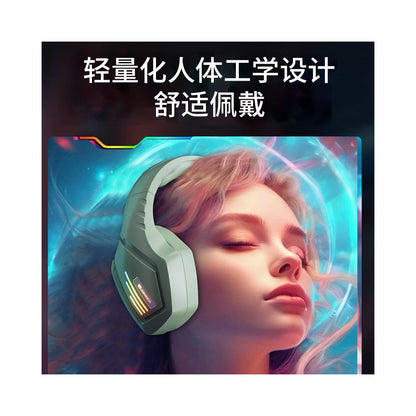 Dual mode Bluetooth headset wireless headset notebook 2 4G computer noise cancelling mobile gaming and esports dedicated image 3