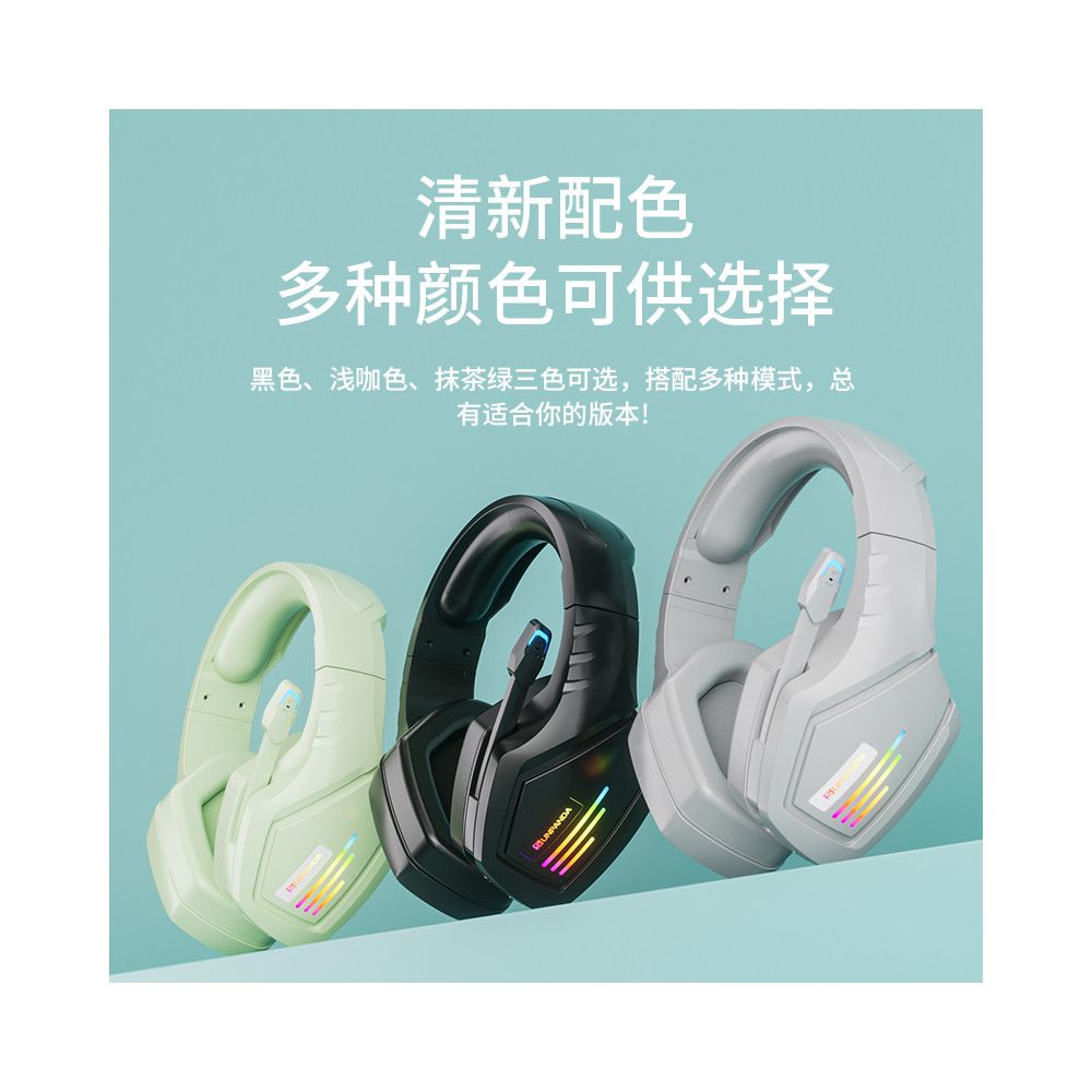 Dual mode Bluetooth headset wireless headset notebook 2 4G computer noise cancelling mobile gaming and esports dedicated image 4