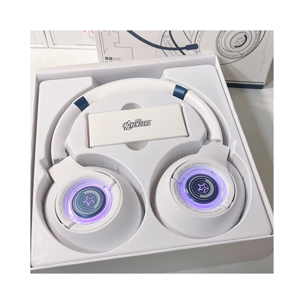 Marvel MR18 Head mounted Active Noise Reduction Bluetooth Earphones for Gaming Long Range Dynamic Earphones image 0