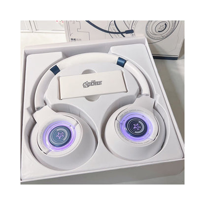 Marvel MR18 Head mounted Active Noise Reduction Bluetooth Earphones for Gaming Long Range Dynamic Earphones
