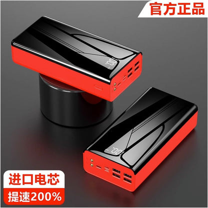 3C genuine certification super fast power bank 100000 ultra large capacity portable outdoor power bank universal for mobile phones