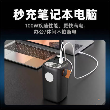 400000 mAh ultra large capacity super fast power bank 80000 200000 outdoor camping live streaming fishing dormitory dedicated image 3