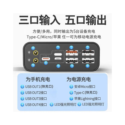 Super large capacity 1000000 power bank mobile power bank ultra fast charging suitable for Hua Apple Mi mobile phone as the new model image 5