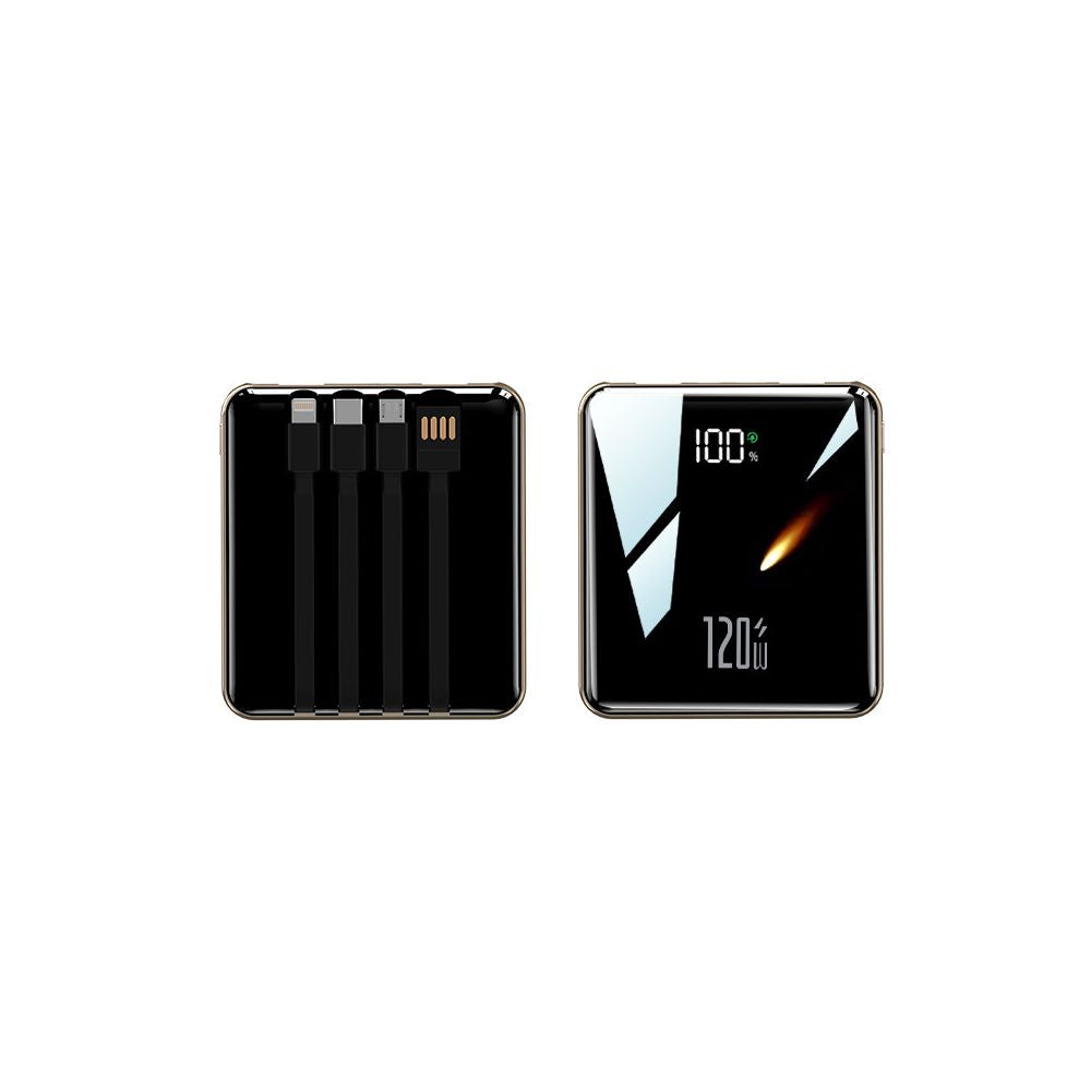 3C certification 2025 new 120W fast power bank with a large capacity of 50000mAh suitable for Huawei Apple Vivopo