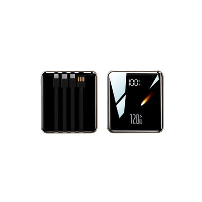 3C certification 2025 new 120W fast power bank with a large capacity of 50000mAh suitable for Huawei Apple Vivopo