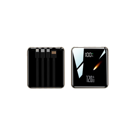 3C certification 2025 new 120W fast power bank with a large capacity of 50000mAh suitable for Huawei Apple Vivopo