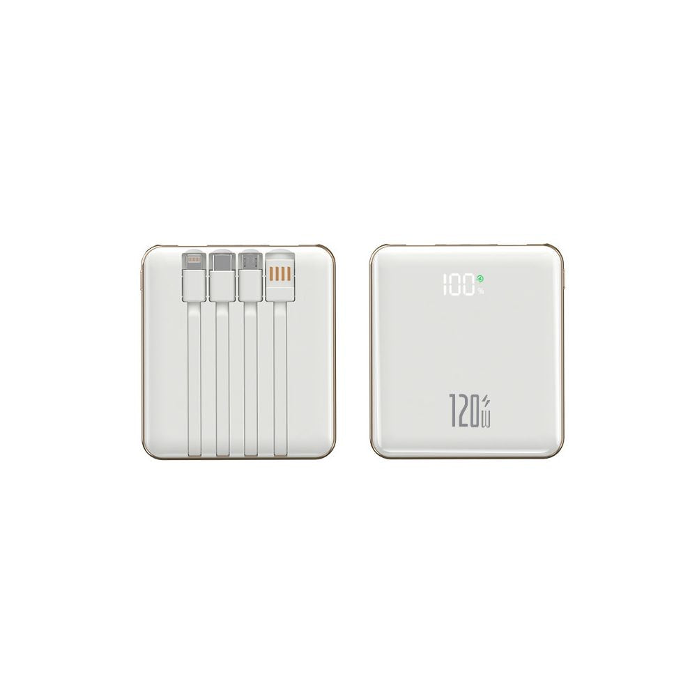 3C certification 2025 new 120W fast power bank with a large capacity of 50000mAh suitable for Huawei Apple Vivopo
