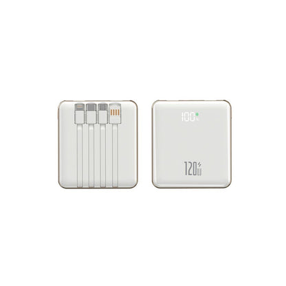 3C certification 2025 new 120W fast power bank with a large capacity of 50000mAh suitable for Huawei Apple Vivopo