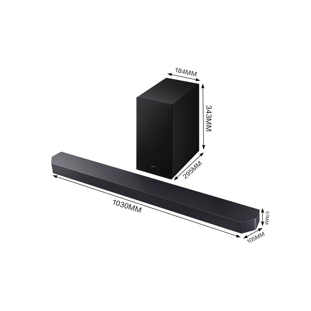Samsung Samsung HW Q600F XZ Echo Wall TV Audio Dolby Atmos Home Cinema Wireless image 5