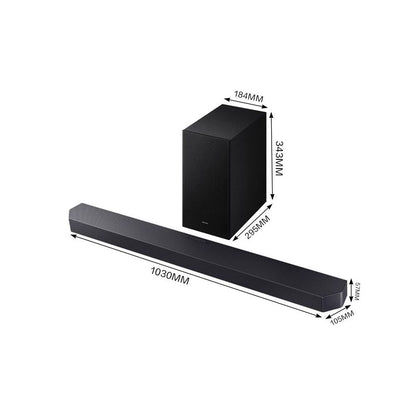 Samsung Samsung HW Q600F XZ Echo Wall TV Audio Dolby Atmos Home Cinema Wireless image 5