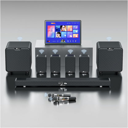 Wanyin A9pro Dolby Atmos Echo Wall TV Speaker Home Theater Speaker Bluetooth Speaker image 1