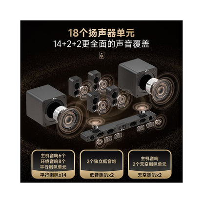 Wanyin A9pro Dolby Atmos Echo Wall TV Speaker Home Theater Speaker Bluetooth Speaker image 3