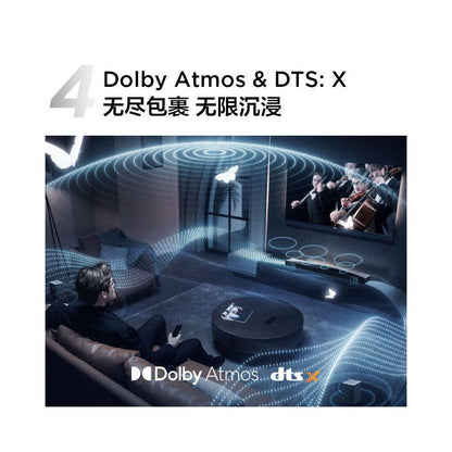 TCL Authentic Echo Wall Q85H Pro Dolby Atmos Home Theater Physical Surround Sound Echo Wall image 5