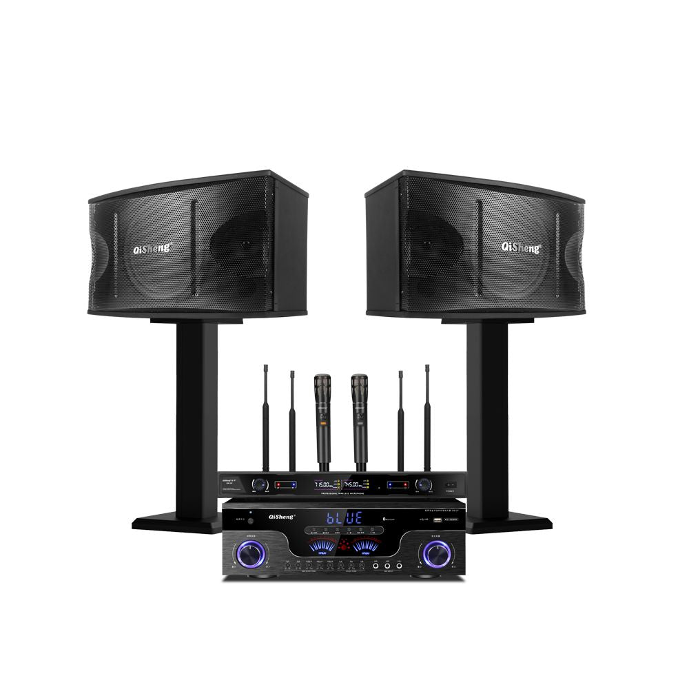 Qisheng T10 Home KTV Sound Set Complete Home Karaoke Cinema Bluetooth Bass Combination Speaker image 2
