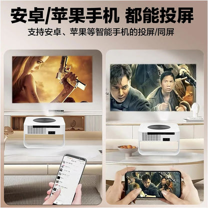 2025 New Home Projector No Curtain Required 8K Decoding Laser TV Dormitory Living Room Home Cinema Integrated Machine image 2