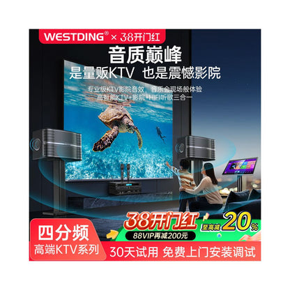 Westin Home KTV Sound System with Four Frequency Point Machine and Wall Mounted KTV Sound System image 1