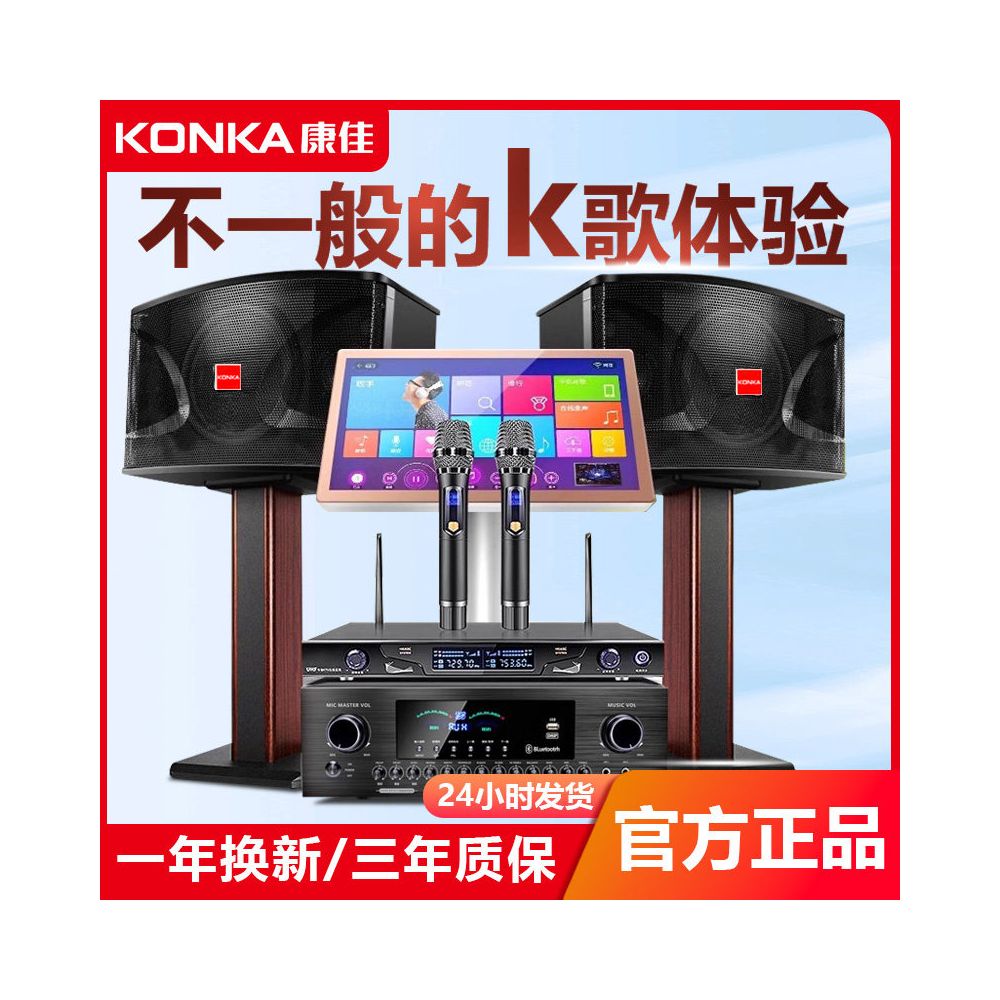 Commercial Home Cinema KTV Sound Amplifier Set Karaoke Song Restaurant Dance Gym Meeting Room Speaker image 2