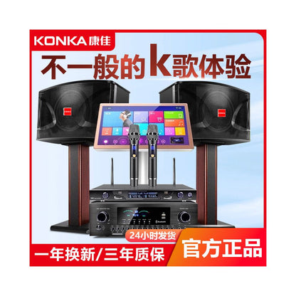 Commercial Home Cinema KTV Sound Amplifier Set Karaoke Song Restaurant Dance Gym Meeting Room Speaker image 2