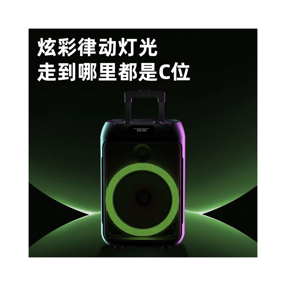 Philips SD169 high volume telescopic speaker karaoke action speaker with microphone outdoor square dance Bluetooth speaker image 3