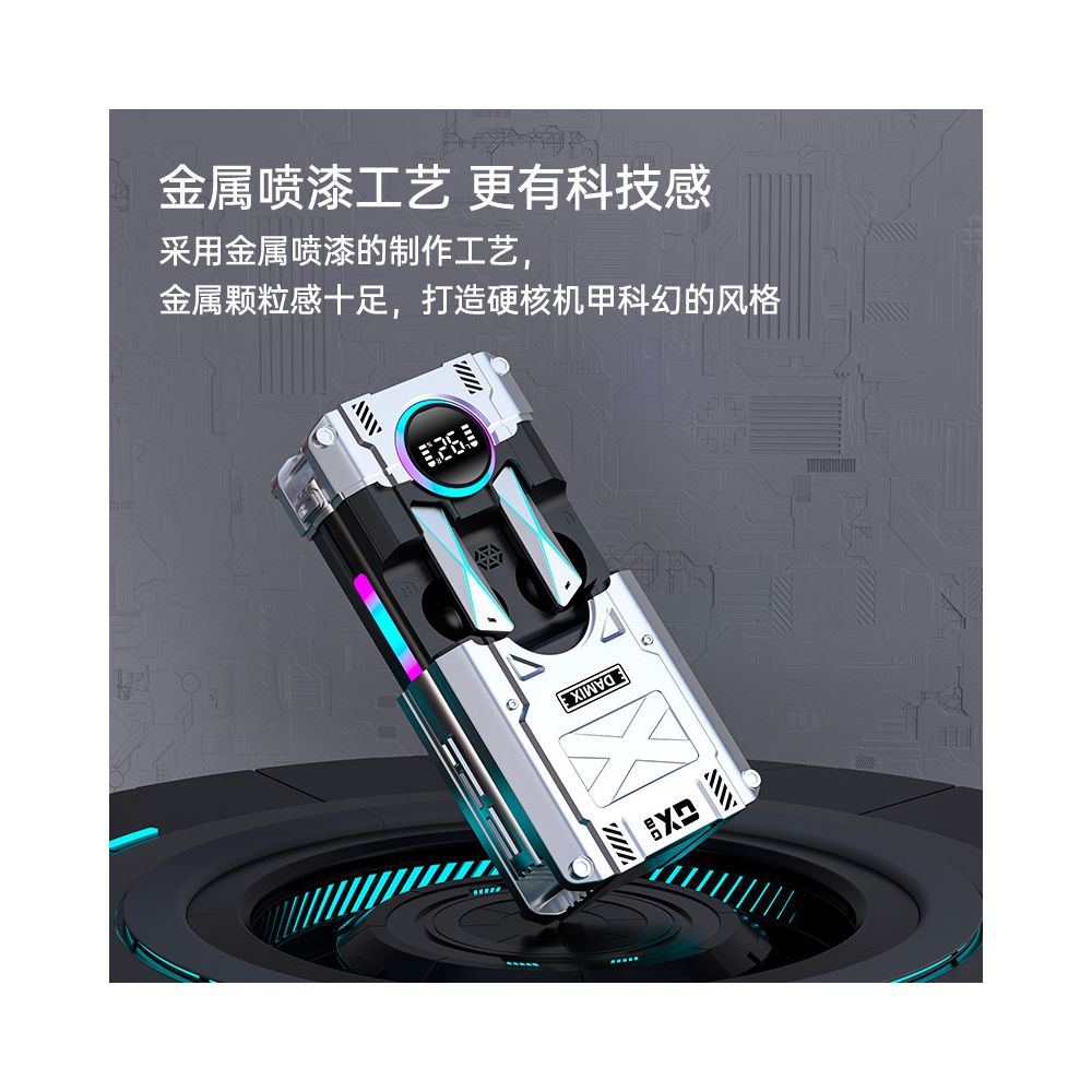 Bluetooth 2026 new wireless semi in ear high pitched noise cancelling gaming earphones for sports and running image 4