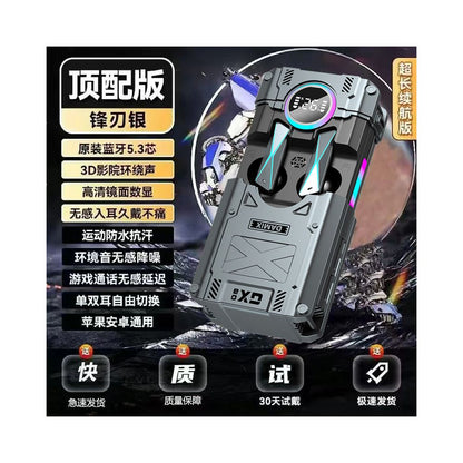 Bluetooth 2026 new wireless semi in ear high pitched noise cancelling gaming earphones for sports and running