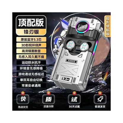 Bluetooth 2026 new wireless semi in ear high pitched noise cancelling gaming earphones for sports and running