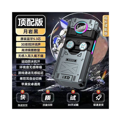 Bluetooth 2026 new wireless semi in ear high pitched noise cancelling gaming earphones for sports and running