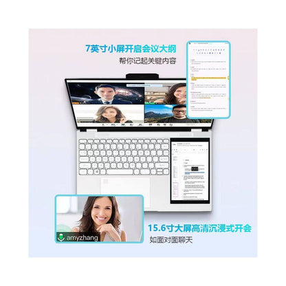 15 6 Dual Screen Touchscreen Pen Intel N100 Lightweight Edition 256GB Solid State Drive Gaming Notebook image 2