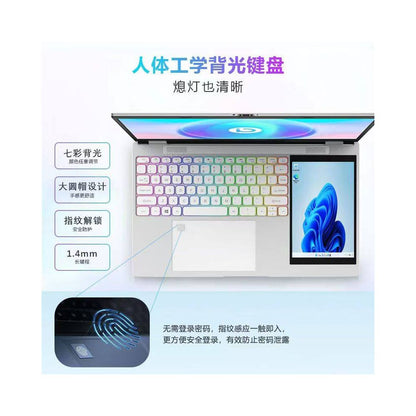 15 6 Dual Screen Touchscreen Pen Intel N100 Lightweight Edition 256GB Solid State Drive Gaming Notebook image 3