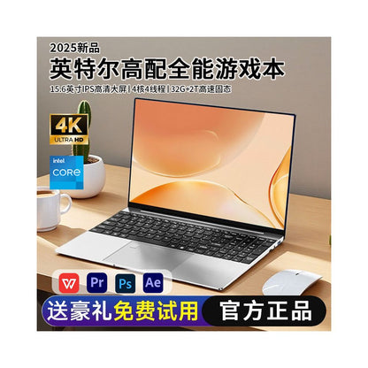 2025 New Authentic Core i9 Level Lightweight 4K Laptop with AI Super Game Programming Business Edition image 0