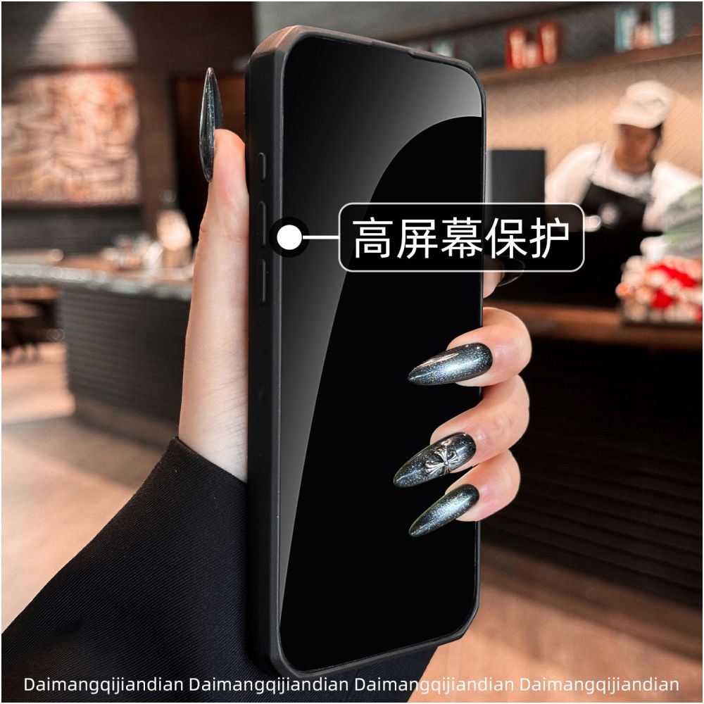New Apple 17 Phone Case Black Mech iPhone 17 Promax Lens Protection 16Pro Magnetic Bracket 15 Anti Drop 14 Internet Celebrity 13 Trendy Brand 12 Men and Women 11 Advanced Air image 5