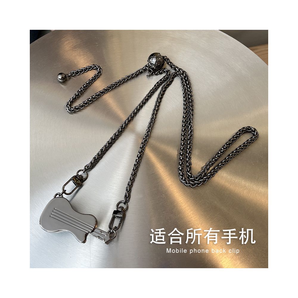 Mobile phone lanyard crossbody chain with adjustable back chain and diagonal cross for women s high end hanging neck Apple universal phone back clip