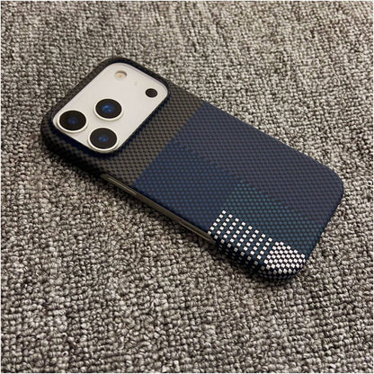 Carbon Fiber Pattern for Magsafe Magnetic Case for iPhone 12 13 14 15 16 Pro Max 17 Air image 2