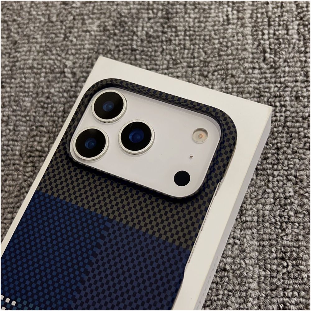 Carbon Fiber Pattern for Magsafe Magnetic Case for iPhone 12 13 14 15 16 Pro Max 17 Air image 4