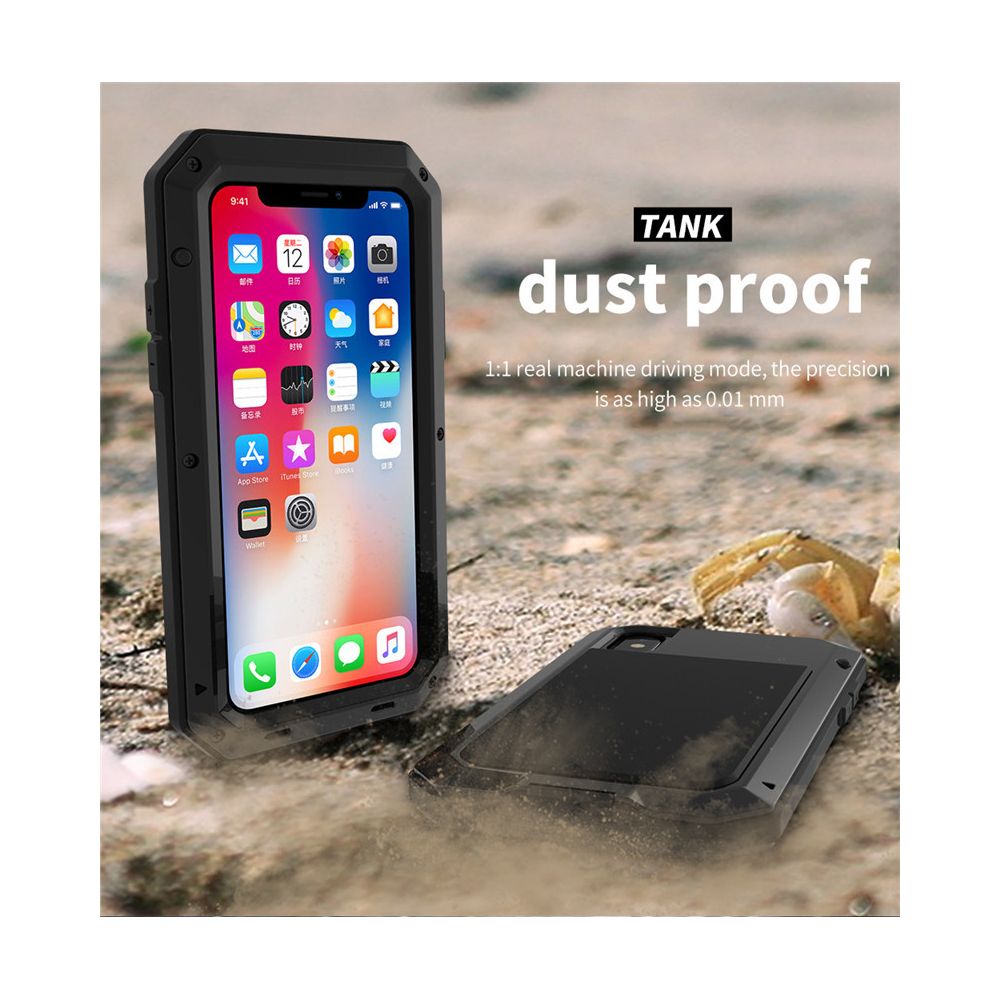 Shockproof Armor Metal Aluminum Phone Case for iPhone 16 15 14 13 12 Pro MAX Apple Metal Triple Protection Phone Case image 4