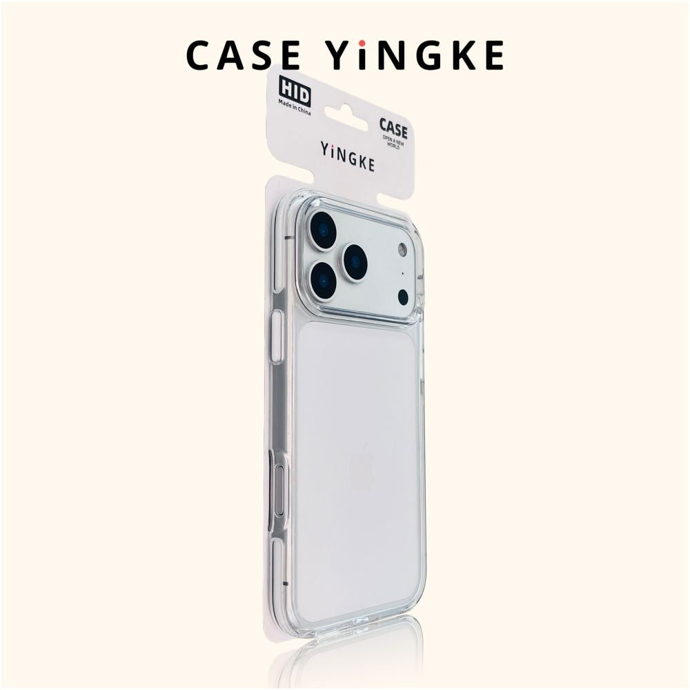Suitable for Apple 17 Promax new phone case Starry Orange contrasting soft edge iPhone 16 Pro transparent anti drop air minimalist 15 couple 14 men s and women s protective case 13 premium 12