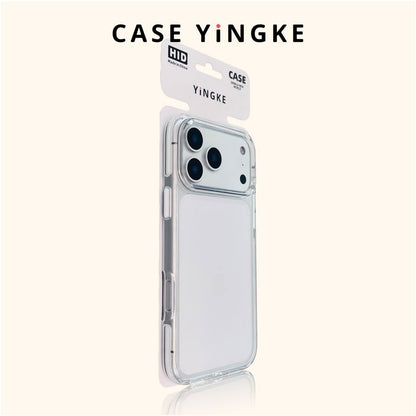 Suitable for Apple 17 Promax new phone case Starry Orange contrasting soft edge iPhone 16 Pro transparent anti drop air minimalist 15 couple 14 men s and women s protective case 13 premium 12