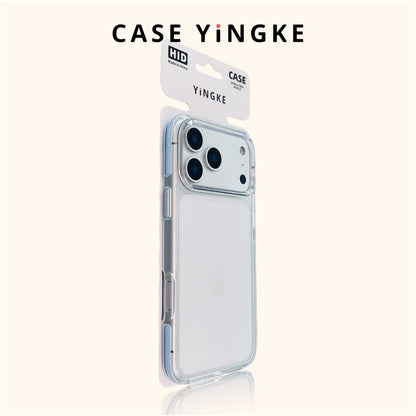 Suitable for Apple 17 Promax new phone case Starry Orange contrasting soft edge iPhone 16 Pro transparent anti drop air minimalist 15 couple 14 men s and women s protective case 13 premium 12