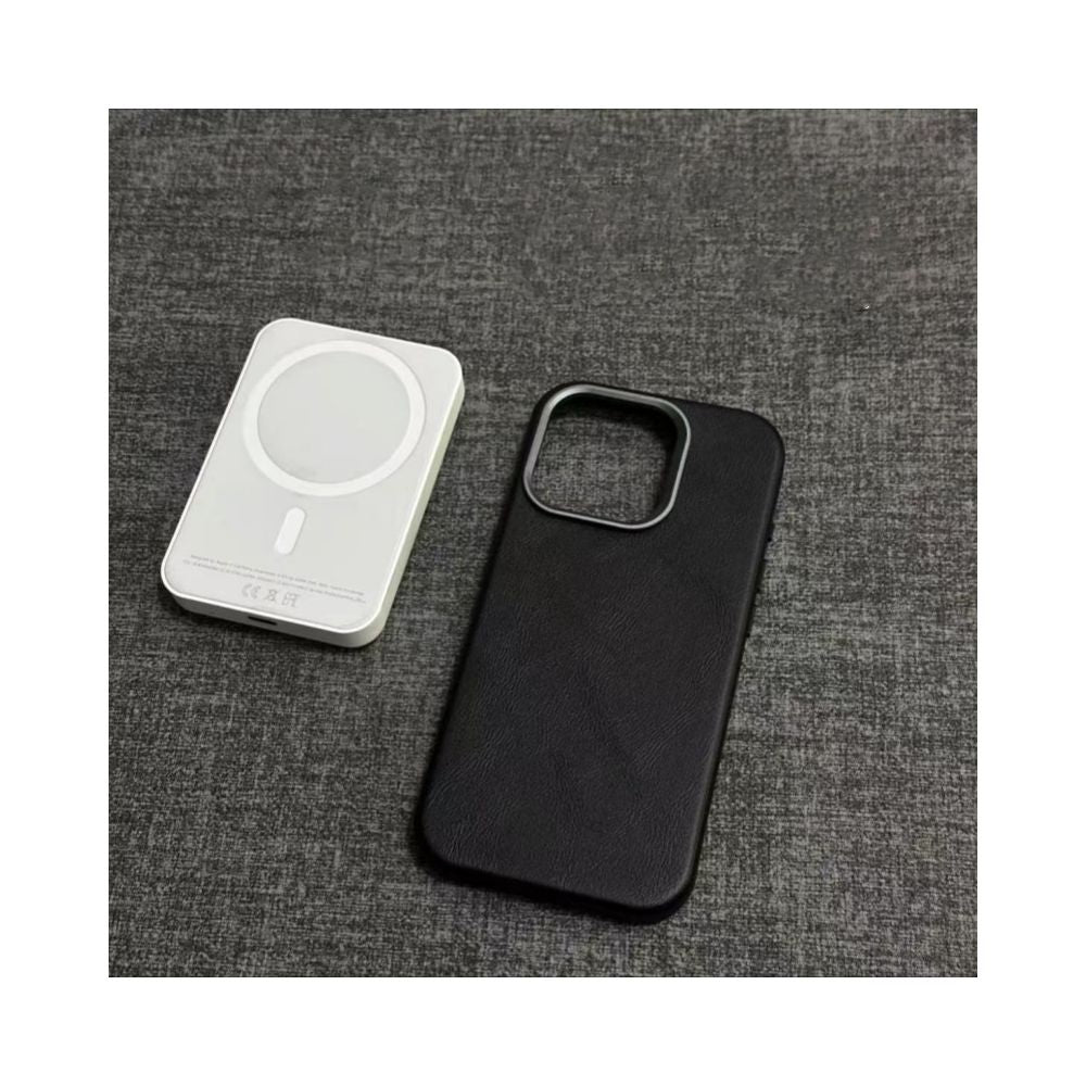 Camera button integrated suitable for iPhone 16 Promax leather magnetic phone protective case Apple 15 Pro high end business retro leather case 14pm anti drop 13 protective case 16plus all inclusive 17