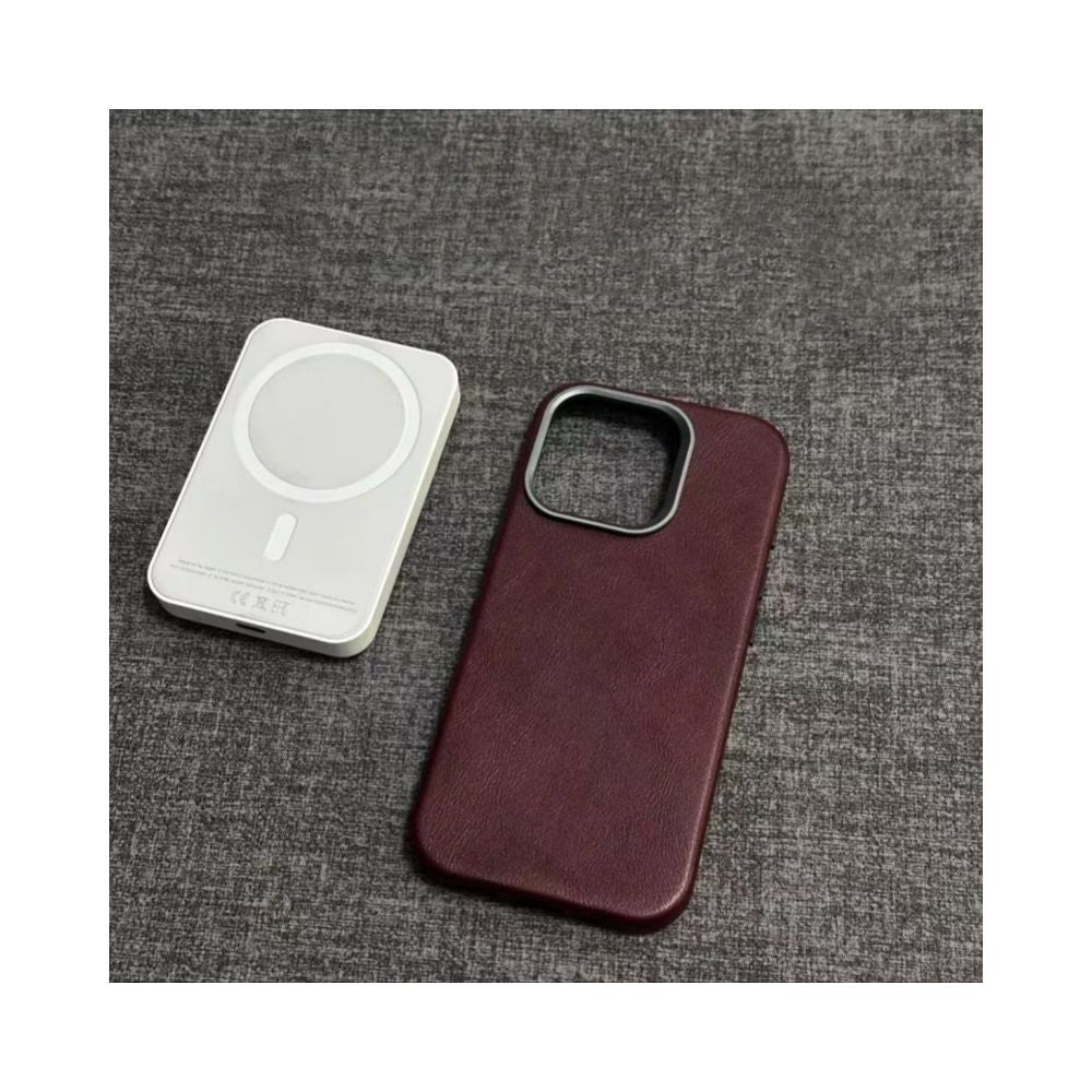 Camera button integrated suitable for iPhone 16 Promax leather magnetic phone protective case Apple 15 Pro high end business retro leather case 14pm anti drop 13 protective case 16plus all inclusive 17