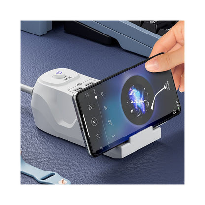 Super fast charging 30W wireless charger for mobile phones universal with USB plug power strip plug and socket multifunctional image 3