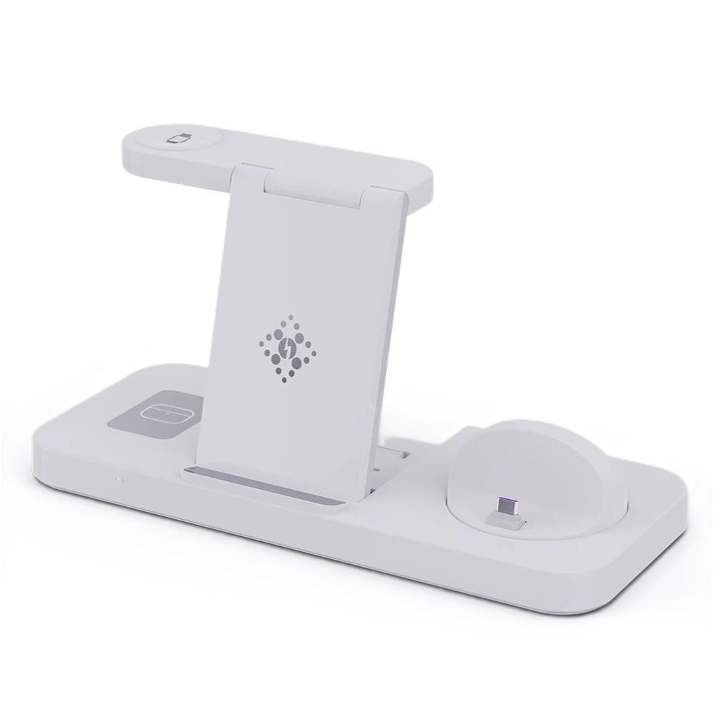 Suitable for Apple 3 in 1 wireless charger Mate60 phone GT4 vertical Pura70Pro watch IWatch base bracket 15 Apple 16maxiPhone17 Samsung Huawei universal image 5