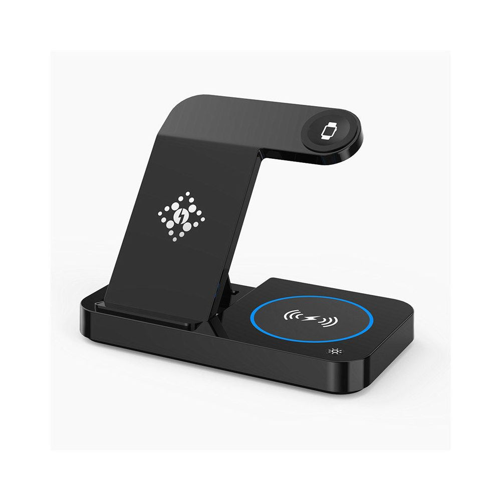 Three in one wireless charger for fast charging suitable for Apple iPhone 15 mobile phone 14 dedicated Apple Watch watch IWatch earphones multifunctional universal Magsafe magnetic bracket base image 2