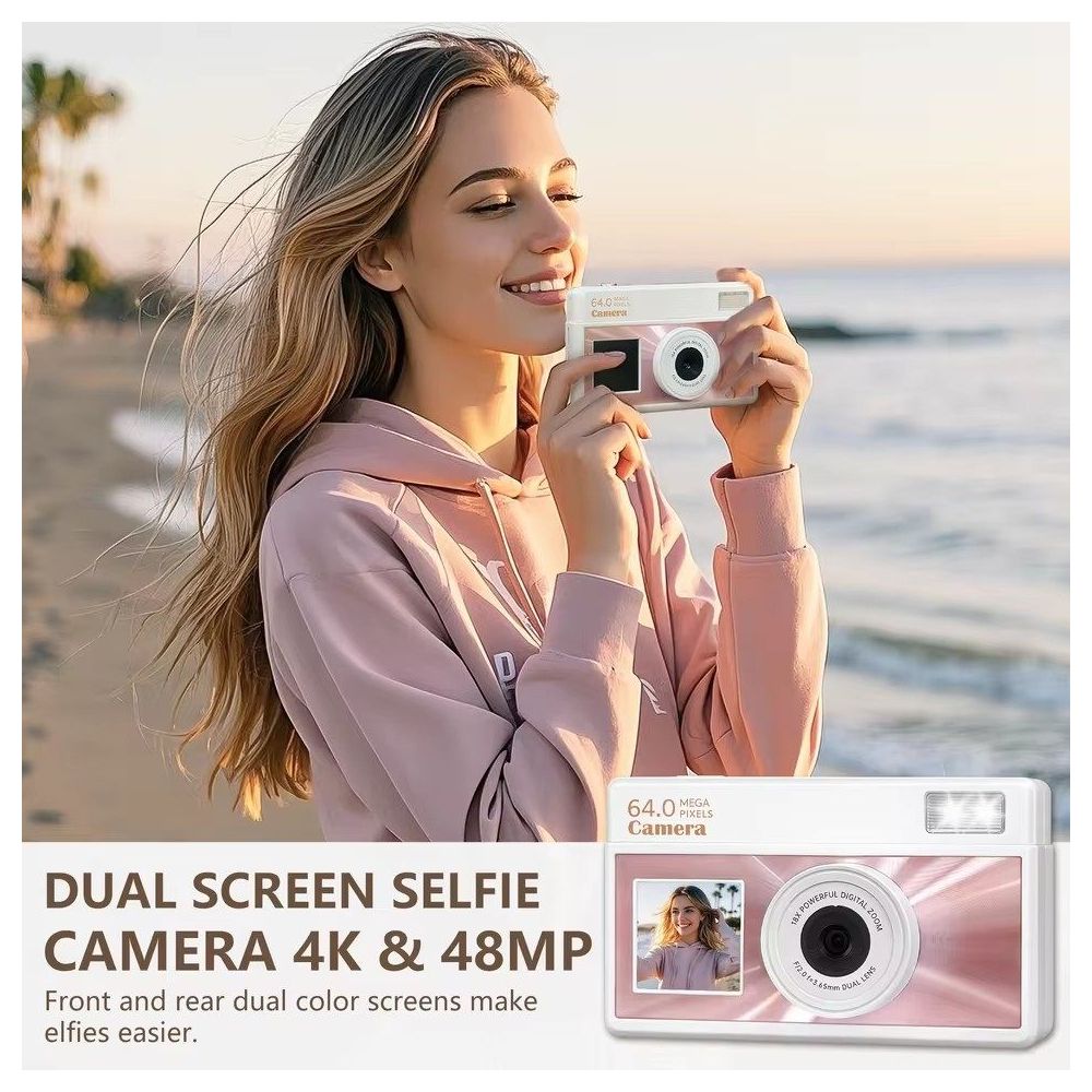 Compact Digital Camera Photographic Cameras 2 8 Dual Screen image 0