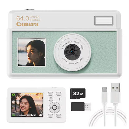 Compact Digital Camera Photographic Cameras 2 8 Dual Screen image 4