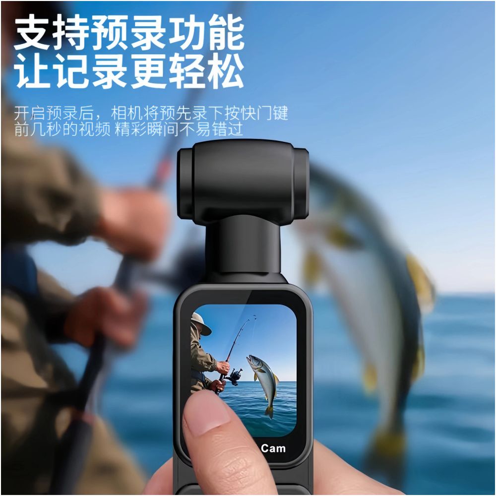 New 5K HD Pocket 3 PTZ Face and Hand Grip Motion Camera Anti Shake Vlog Shooting Recorder image 4