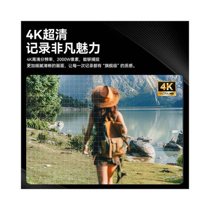 Thumb motion camera 4K high definition vlog recorder chest fixed cycling anti shake portable camera pet camera image 3