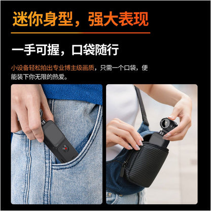 High definition 5K sports camera stand handheld pocket camera anti shake photography travel vlog dedicated portable camera image 4