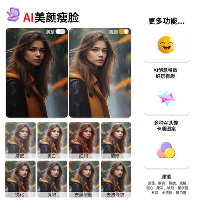 W u0026O digital camera AI intelligent touch screen camera CCD style student specific high definition travel Vlog dual camera image 2