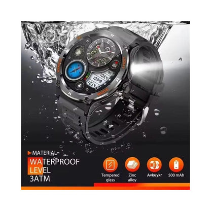 Sport Smart Watch Men GPS Fitness Compass LED Waterproof Watch image 4